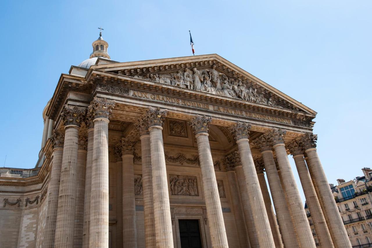 Paris Place Du Pantheon Exterior foto